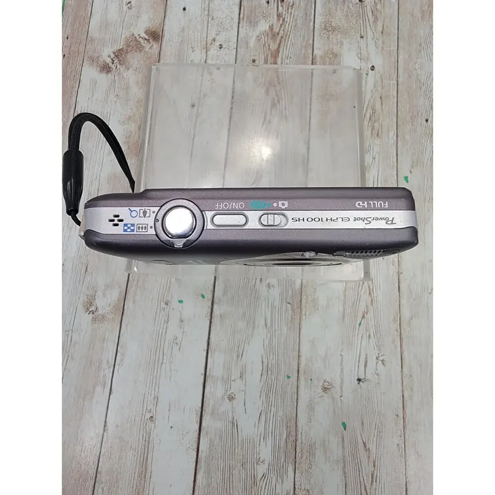 Canon PowerShot ELPH 100 HS 12.1MP Compact Digital Camera W/Battery & Charger
